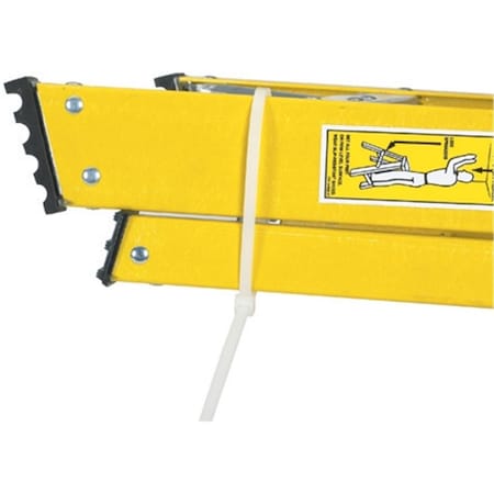 Swivel Cable Tie, 18 in L, Natural, Nylon, 175 lb Strength SW2818711